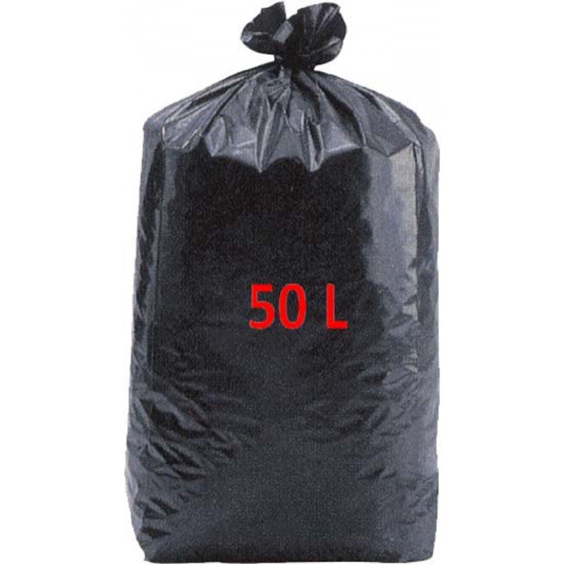 50L – SACS POUBELLES – CARTON DE 500 – BD